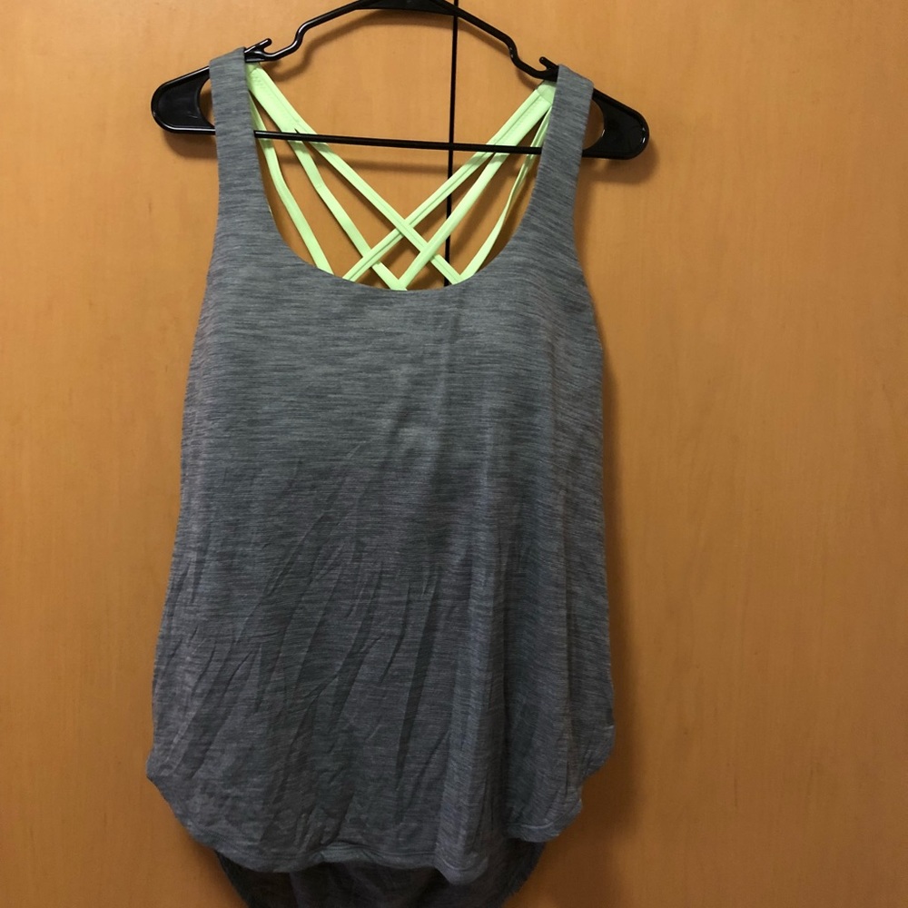 Lululemon Free To Be Serene 2 in 1 Tank size 12